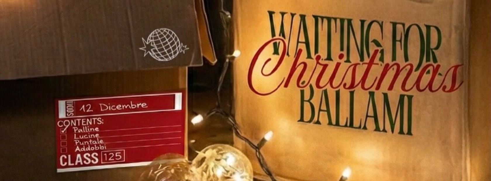 BALLAMI “waiting for christmas” | + VOGUE party | Ven 12 Dic