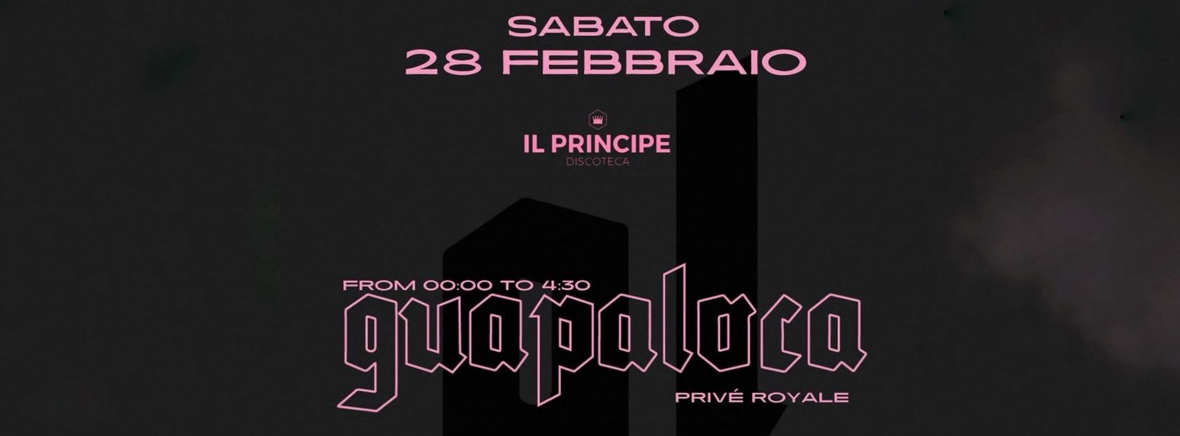 GUAPALOCA • Sabato 28 Febbraio