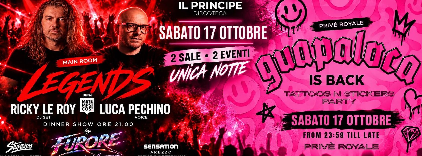 RICKY LE ROY & LUCA PECHINO + GUAPALOCA 